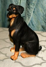 Ceramic HHH Dobermann Pincher in Good Condition. Nice Representation. See Photos
