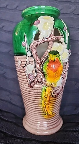 Pottery hand painted majolica - pottery,