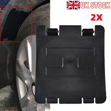2x Black Wheel Arch Flap