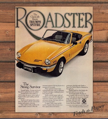 Triumph spitfire roadster - triumph,