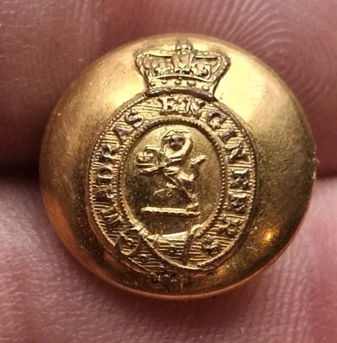 Button british indian army - british,