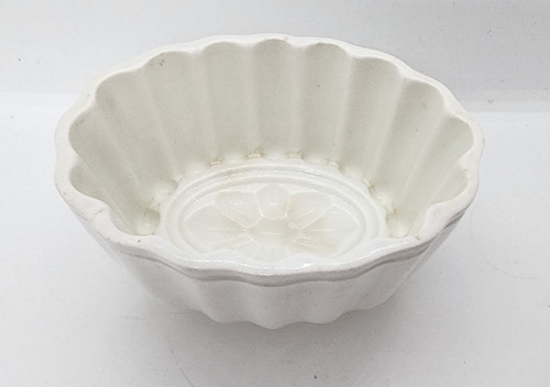 Vintage antique white ceramic - white,