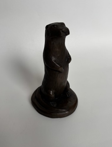 Vintage tudor bronze otter - vintage,