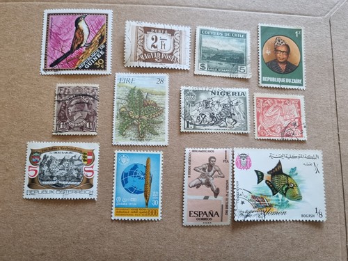 Old worldwide postage - postage, stamp