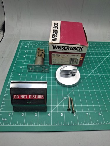 Weiser indicator deadbolt lock - weiser,