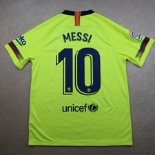 Barcelona Shirt Large Yellow