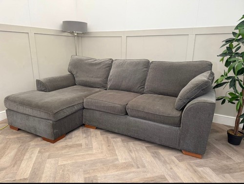 Good condition grey sofa - condition, with