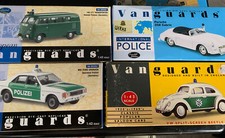 4 X CORGI VANGUARDS 1/43