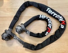 NEW DESIGN XL SOFT SHACKLE 9000KG TERRAFIRMA  RECOVERY ROPE LONG 11MM  TF3310XL