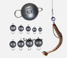 20PCS 3-21g Jig Head Sinker