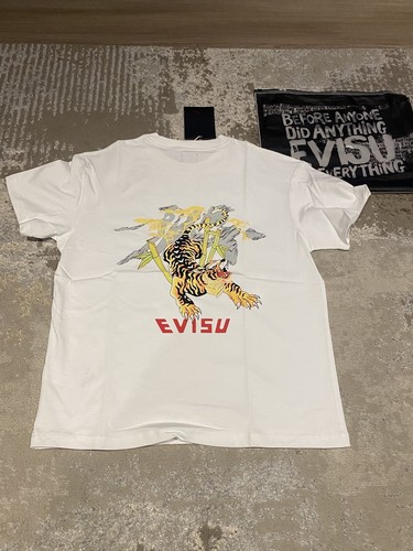 Evisu mens white tshirt - mens,