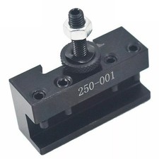 Quick Change Turning & Facing Lathe Tool Post Holder 250-001 Black
