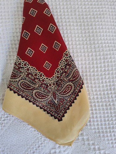 Mans vintage silk - mans, crepe
