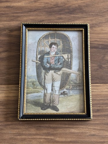 Antique 1860 victorian - antique, print