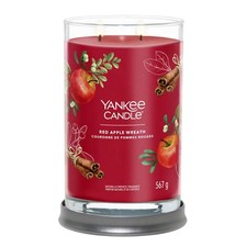 Yankee Candle Red Apple Wreath Signature Large Soy Wax Blend Tumbler