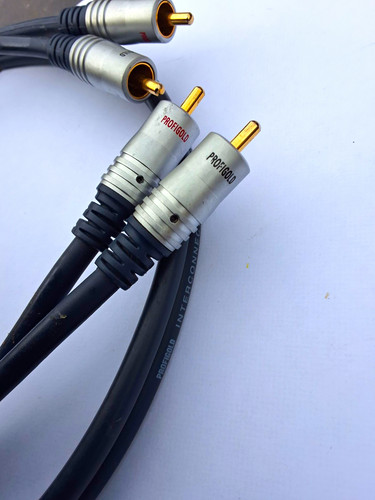 Profigold rca phono male - male, to