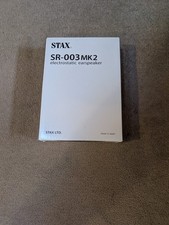 Stax SR-003 MK2 Electrostatic Earspeakers