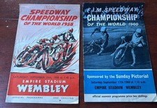 Speedway Programmes - 1958 +