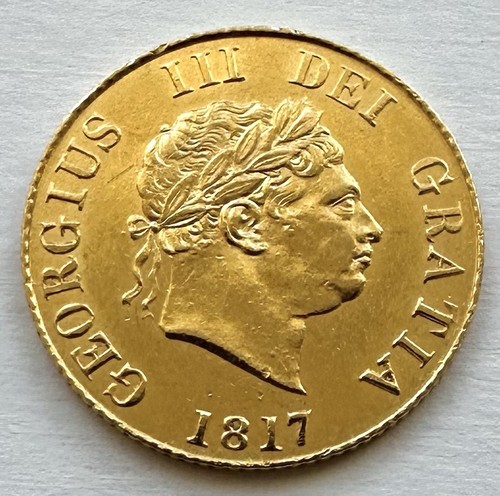 1817 half sovereign - sovereign,