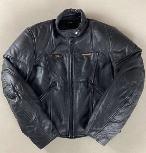 Revenger leather biker jacket - revenger,