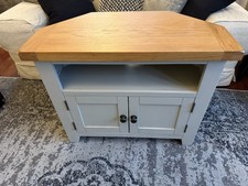 Small / medium TV Stand, Corner Cabinet, Solid Wooden Unit, Entertainment Table 