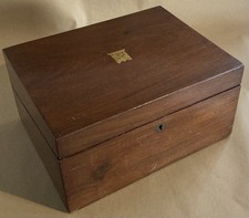 Antique Victorian Brass Inlay