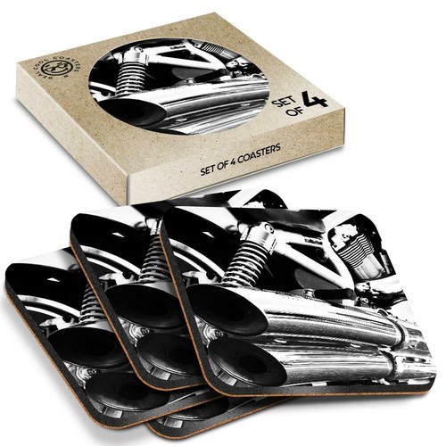 Boxed square coasters - 4,