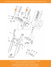 YAMAHA Holder, Handle Upper