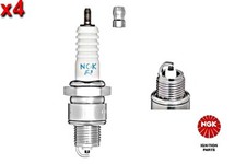 4x Spark Plug NGK Fits FIAT