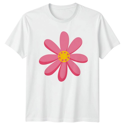 Pink daisy flower womens - flower,