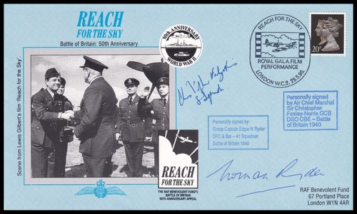 Norman ryder dfc - &, sir