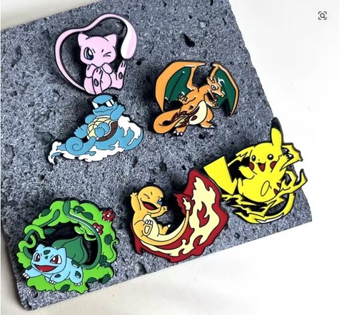 Set pokemon pin badges - x,