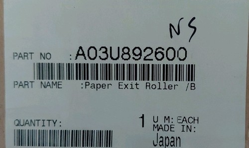 Konica minolta paper exit - konica,