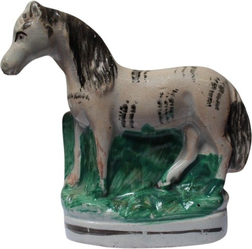 Ceramic horse figurine - ceramic,
