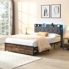 Bed Frame with Storage
