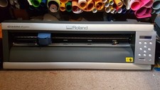 Roland GX-24 CAMM-1 Servo Vinyl Cutter , Adkins Large Heat Press, Small Heat
