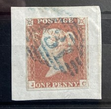 Penny red imperf - gb,