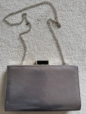 Women’s Pewter Silver Evening Clutch Bag