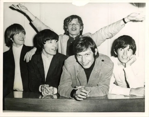 The rolling stones photograph - the,