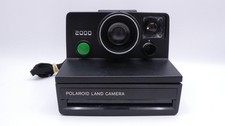 Polaroid SX-70 2000 Green Button Instant Film Camera