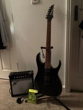 IBANEZ RG421EX BLACK GUITAR +