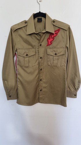 Rare pinko khaki shirt - pinko,
