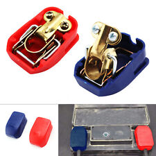 2Pcs Quick Release Battery Terminals Clamps Car Caravan Boat Low Profile 12V