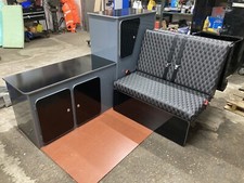 Camper Interior Vivaro Trafic Vw T4 T5 T6 Vito SWB KITCHEN CUPBOARD UNIT + BED