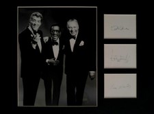 The RAT PACK AUTOGRAPH photo