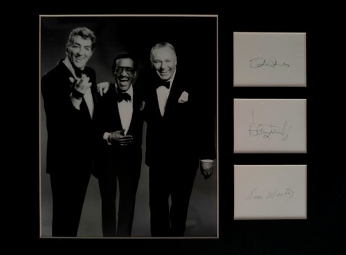 The rat pack - rat, autograph