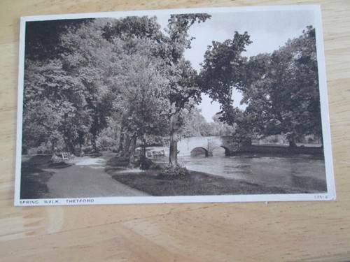 Postcard spring walk - postcard, of