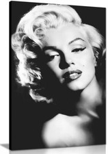 Marilyn Monroe Print Black And