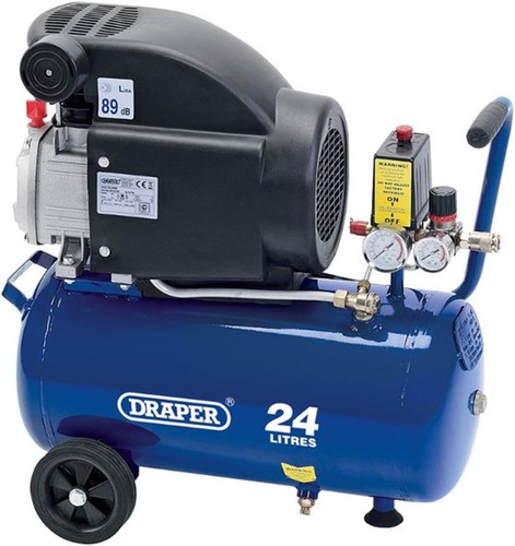 Draper air compressor 24l - air, compressor,