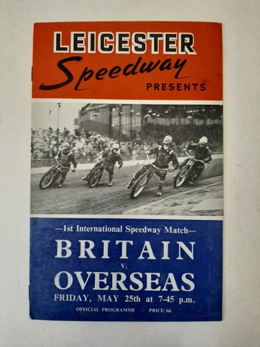 Speedway programme great - ,